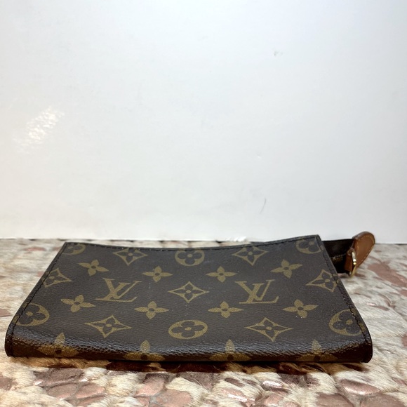 Auth Louis Vuitton Monogram Cosmetic Pouch Bucket Bag PM Clutch/Insert Versatile - Picture 4 of 12